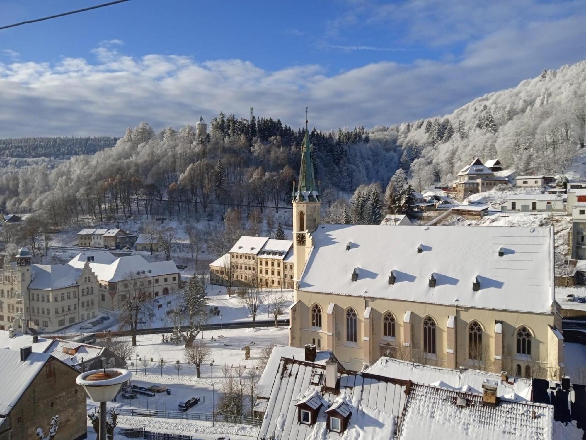 Apartman Albreit 2 Jáchymov Exteriör bild
